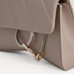 Túi Đeo Chéo Pedro Qulited Top Handle Bag PW2-55060014-14 Màu Nâu Sẫm