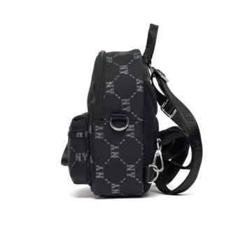 Balo Trẻ Em MLB DIA Monogram JQD Mini Backpack New York Yankees 7ABKM012N-50BKS Màu Đen