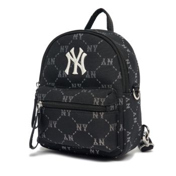 Balo Trẻ Em MLB DIA Monogram JQD Mini Backpack New York Yankees 7ABKM012N-50BKS Màu Đen