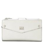 Ví Lyn Mona Wallets On Chain LL21FWF026 Màu Trắng