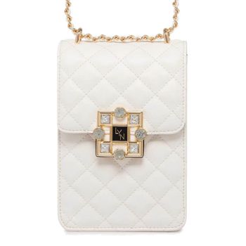 Túi Hộp Lyn Royal Mobile Pocket Wallets LL21FBF012 Màu Trắng
