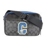 Túi Đeo Chéo Nam Coach X Peanuts Graham Crossbody In Signature Canvas With Snoopy C4027 Màu Đen