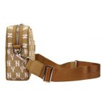 Túi Đeo Chéo MLB Monogram Jacquard Mini Crossbody Bag New York Yankees 32BGDC111-50BMN Màu Nâu Size 23
