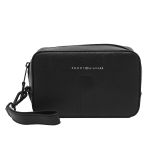 Túi Cầm Tay Nam Tommy Hilfiger Leather Clutch Bag AM0AM08134 Màu Đen