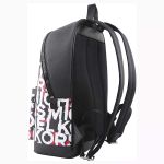 Balo Michael Kors MK Mens Cooper Monogram Backpack Bag, Black/Mandarin Màu Đen - Trắng