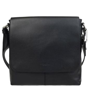 Túi Đeo Chéo Coach Nam Charles Small Messenger F28576 Màu Đen