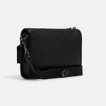 Túi Đeo Chéo Nam Coach Heritage Convertible Crossbody With Hybrid C8139 Màu Đen