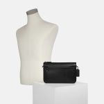 Túi Đeo Chéo Nam Coach Heritage Convertible Crossbody With Hybrid C8139 Màu Đen