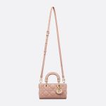 Túi Xách Tay Dior Micro Lady D-Joy Bag S0910ONGE_M49P Hồng Nhạt