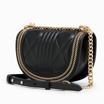 Túi Đeo Chéo Lyn Ammy Crossbody Bags LL23CBF293 Màu Đen